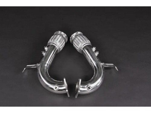 Capristo Audi R8 V10 Rury deleting filter GPF/OPF + OBD Wizard Exhaust
